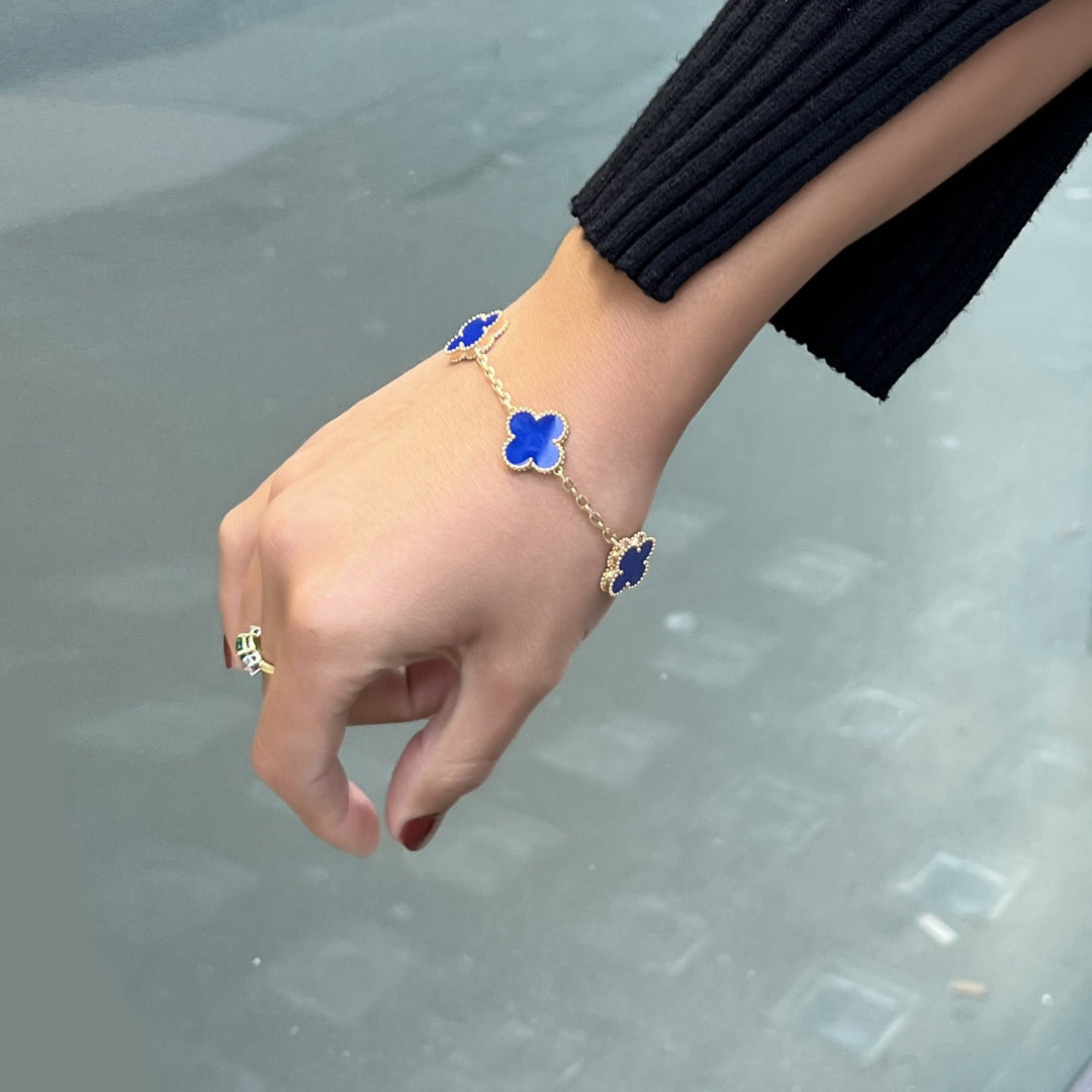 Four-Leaf Clover Bracelet