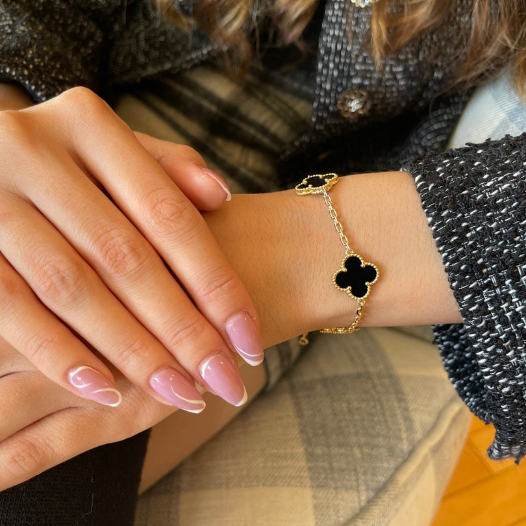 Four-Leaf Clover Bracelet