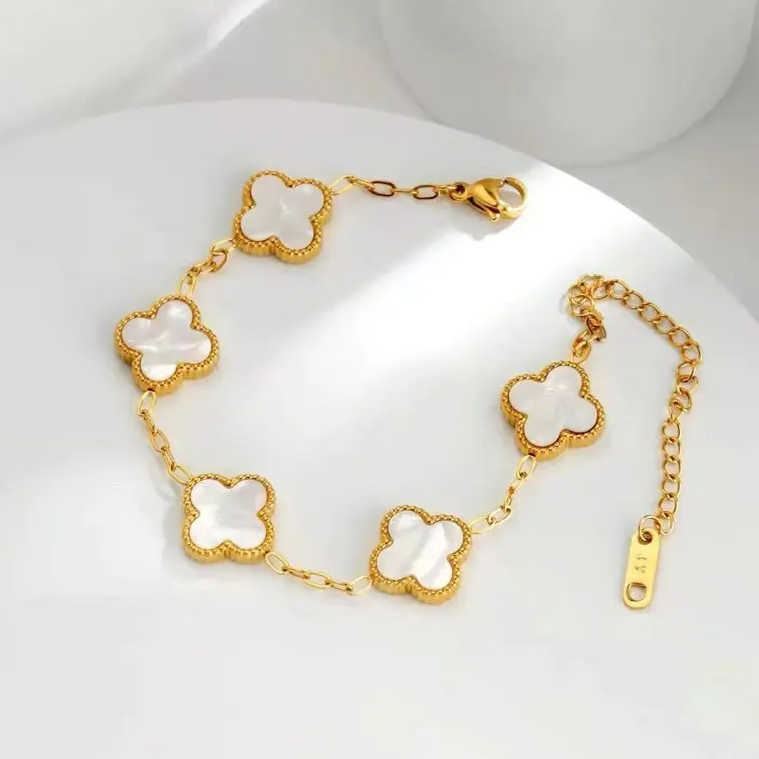 Four-Leaf Clover Bracelet