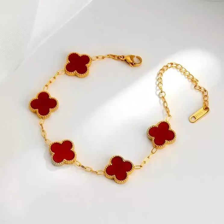 Four-Leaf Clover Bracelet