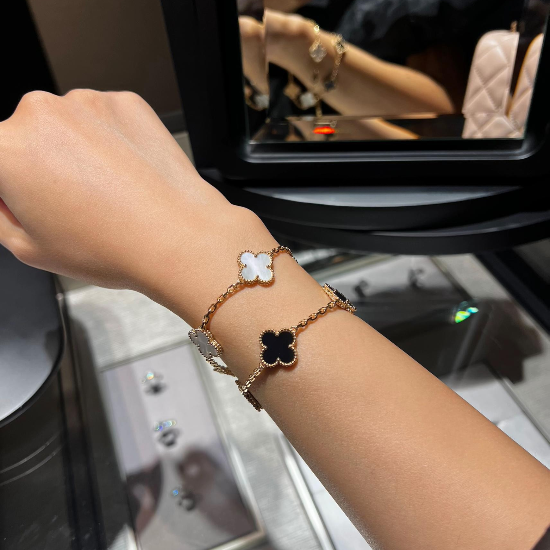 Four-Leaf Clover Bracelet