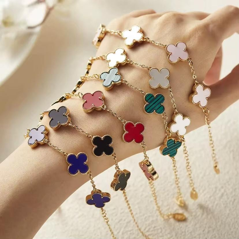 Four-Leaf Clover Bracelet